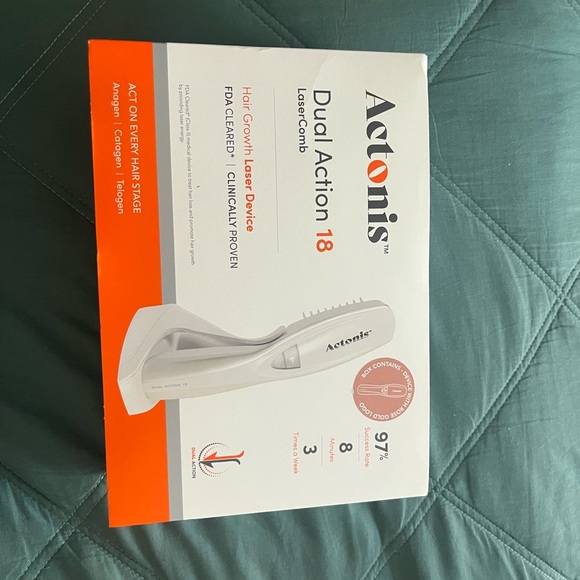 Dual Action 18 LaserComb - White